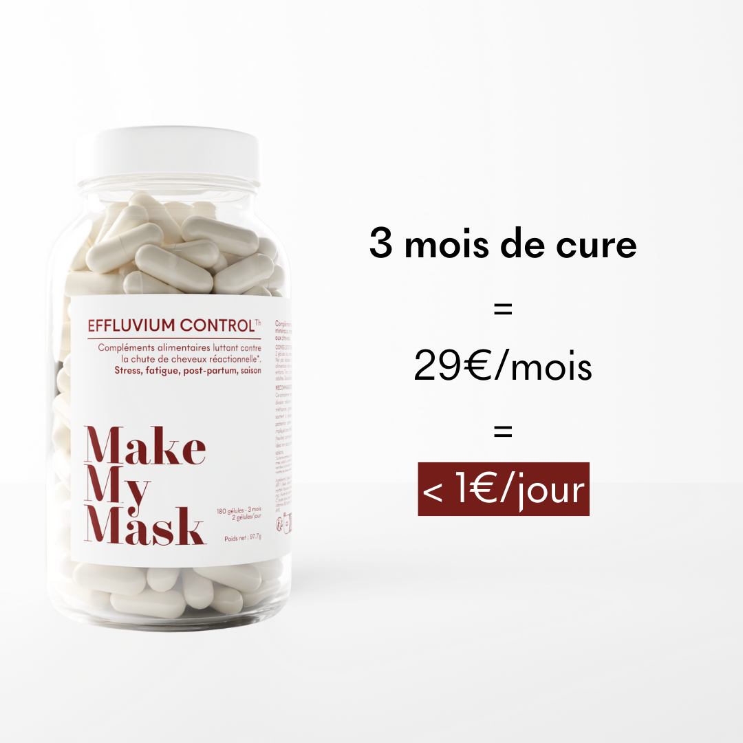 Effluvium Control - Anti-Chute Réactionelle 3 MOIS