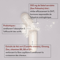 Offre 3+1 DHT Blocker Anti-Chute Hormonale 3 MOIS
